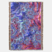 Couverture Abstrait Numérique Fractal Coloré Trippy Groovy (devant Vertical)