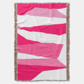 Couverture abstrait rose et blanc (devant Vertical)