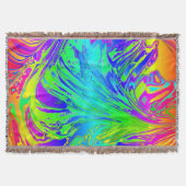 Couverture Abstrait Splashing Rainbow Liquid (Devant)
