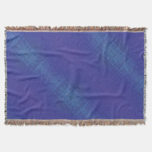 Couverture Acceptation   Motif de Blue Indigo Violet Shibori