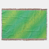 Couverture Acceptation | Motif de Shibori jaune bleu (Devant)