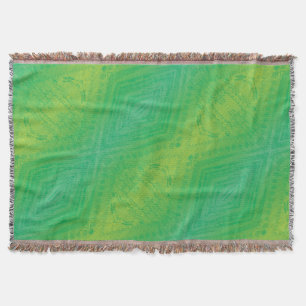 Couverture Acceptation   Motif de Shibori jaune bleu