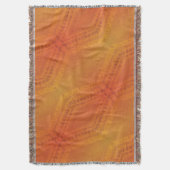 Couverture Acceptation | Motif de Shibori rouge orange jaune (devant Vertical)