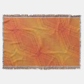 Couverture Acceptation | Motif de Shibori rouge orange jaune (Devant)