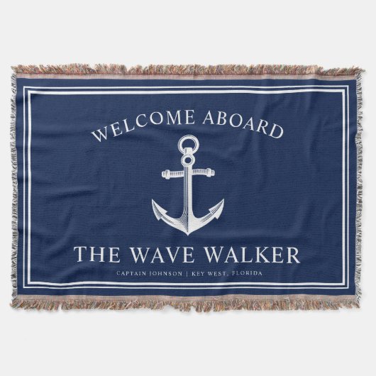 Couverture Accueil nautique| Marine et Blanc (Devant)