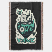 Couverture Ace de pique — Crâne de goutte Katakana (devant Vertical)