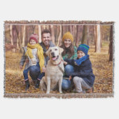 Couverture Adorable Custom Family Photo Woven (Devant)