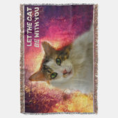 Couverture Adorable Cute Calico Chat (devant Vertical)