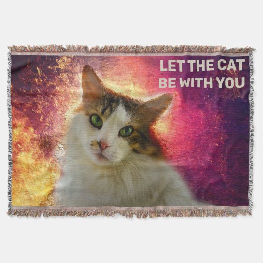 Couverture Adorable Cute Calico Chat (Devant)
