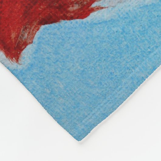 Couverture adorable d'ouatine de panda rouge (Coin)