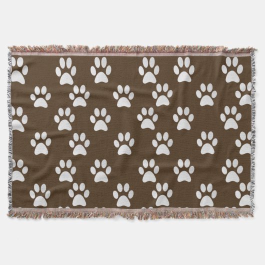 Couverture Adorable Empreinte de patte animal de compagnie Mo (Devant)