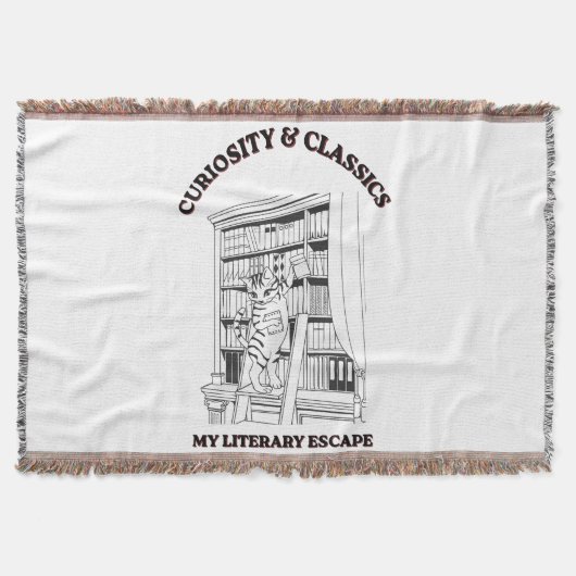 Couverture Affiche d'art esthétique de bibliothécaire félin (Devant)