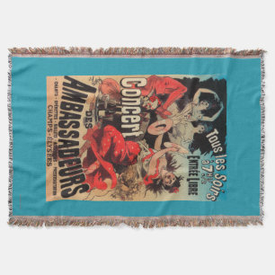 Couverture Affiche de concert sur l'avenue De Champs-Elysees