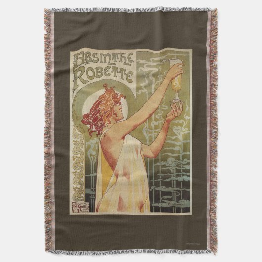 Couverture Affiche de publicité d'absinthe de Robette (devant Vertical)