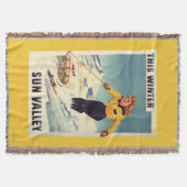 Couverture affiche de sourire et de ski de femme (Devant)