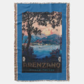 Couverture Affiche de voyage de la Riviera d'Italien (devant Vertical)