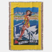 Couverture Affiche de voyage de marina de Massa (devant Vertical)
