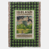 Couverture Affiche de voyage en Irlande vintage (devant Vertical)