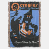 Couverture Affiche d'Halloween de la bibliothèque de lecture (devant Vertical)