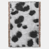 Couverture Affiche élégante à motif faux fourrure de dalmatie (devant Vertical)