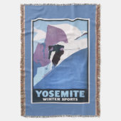 Couverture Affiche promotionnelle de ski de sports d'hiver (devant Vertical)