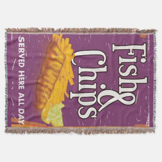 Couverture Affiche vintage de Fish and chips (Devant)