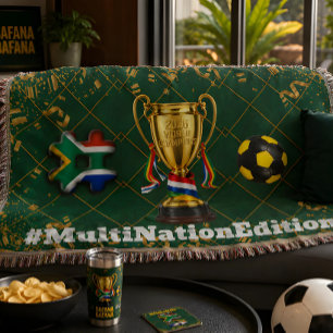 Couverture Afrique du Sud Football 2026 Jeux mondiaux Or Vi