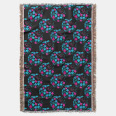 Couverture Afro Diva Turquoise & Rose Chaud (devant Vertical)