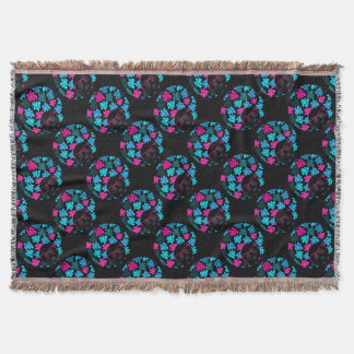 Couverture Afro Diva Turquoise & Rose Chaud