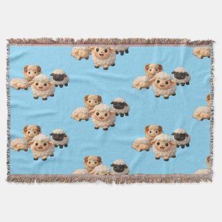 Couverture Agneaux Adorables