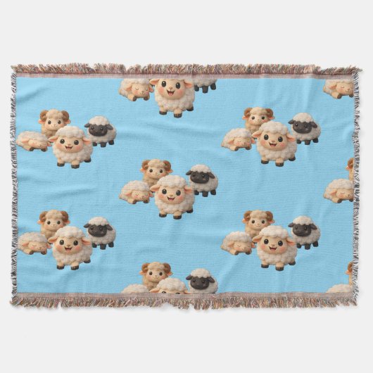 Couverture Agneaux Adorables (Devant)