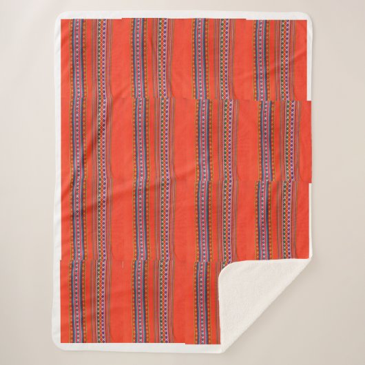 Couverture aguayo bolivienne (Devant)