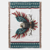 Couverture Aigle rustique patriotique américain/américain cha (devant Vertical)