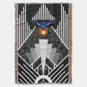 Couverture Ailes De La Lumière Déco Flare Lance Blanket (devant Vertical)