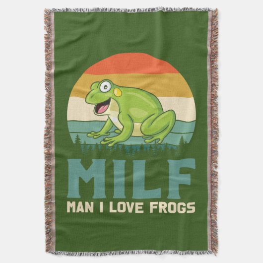 Couverture Aimer Frogs Throw (devant Vertical)