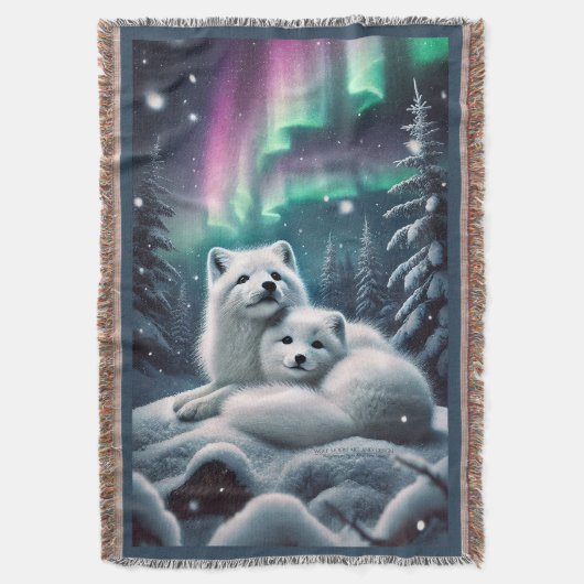 Couverture Aimer Les Renards De L'Arctique Lumières Du Nord F (devant Vertical)