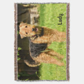 Couverture Airedale Terrier Chien chiot (devant Vertical)