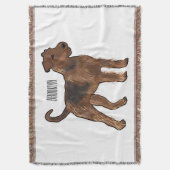 Couverture Airedale terrier dog cartoon (devant Vertical)