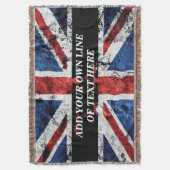 Couverture Ajouter votre texte sur le drapeau anglais Jeu d'o (devant Vertical)