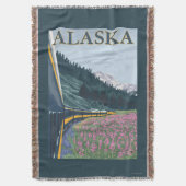 Couverture AlaskaRailroad et Vintage voyage de Fireweed (devant Vertical)