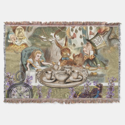 Couverture Alice Adventures in Wonderland Mad Tea Party (Devant)