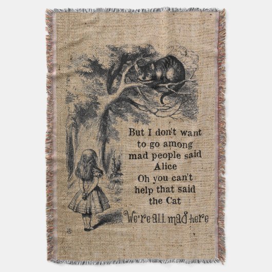 Couverture Alice au pays des merveilles ; Chat de Cheshire (devant Vertical)