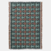 Couverture Alien Art Blanket E.T. Alien Gray Throw Blanket (devant Vertical)