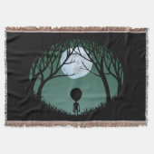 Couverture Alien Art Blanket E.T. Alien Gray Throw Blanket (Devant)