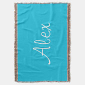 Couverture Allant Aqua (devant Vertical)