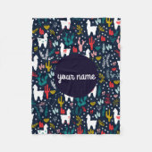 Couverture Alpaca personnalisée (Devant)