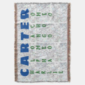 Couverture Alphabet phonétique personnalisé par carte (devant Vertical)