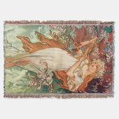 Couverture Alphonse Mucha, Les Saisons (1896) Printemps (Devant)