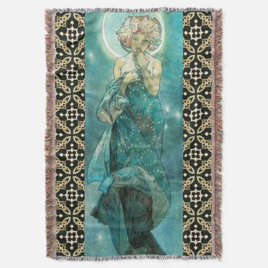 Couverture Alphonse Mucha Lune Clair De Lune Art Nouveau (devant Vertical)