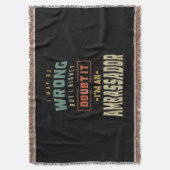 Couverture Ambassadrice Job Title Cadeau (devant Vertical)